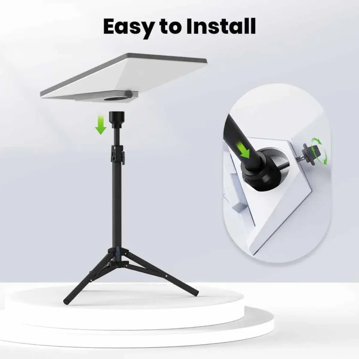 Starlink Mini Tripod Stand - Folded Portable View